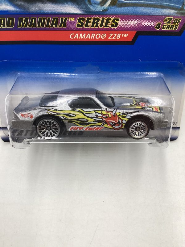 2000 Hot Wheels #018  Mad Maniax Series 2 4 Camaro Z28 17H Online Sale