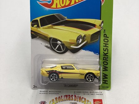 2014 Hot Wheels #231 Yellow 70 Camaro 2H Cheap