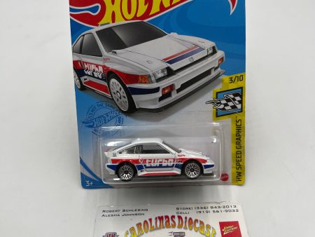 2021 Hot Wheels Speed Graphics #90 1985 Honda CR-X crx White 78C Online now