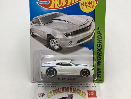 2014 Hot Wheels #229 White 14 Copo Camaro 16F Discount