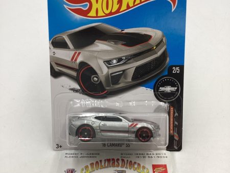 2017 Hot wheels #155 Silver 16 Camaro SS 4B Online now