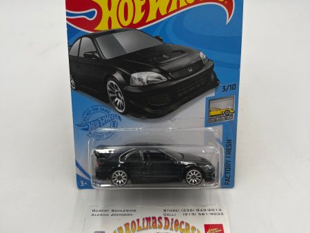 2021 Hot Wheels Factory Fresh  #63 Honda Civic Si Black Cheap