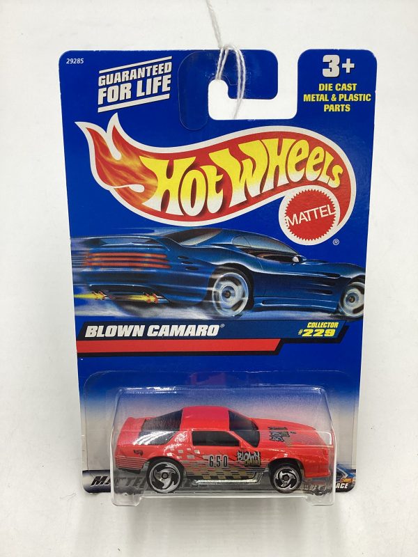 2000 Hot Wheels #229 Blown Camaro 17H For Sale