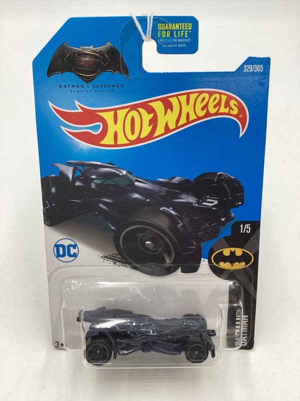 2015 Hot wheels #329 Batmobile 113H For Discount