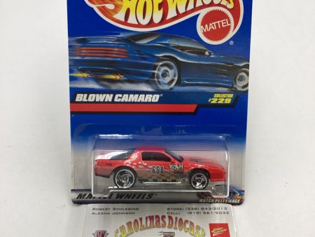 2000 Hot Wheels #229 Blown Camaro 17H For Sale