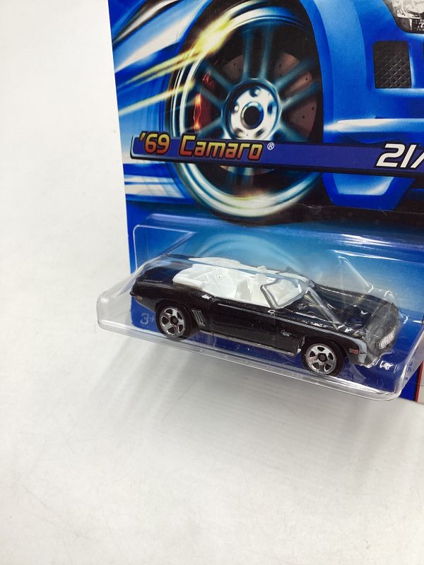 2006 Hot wheels #021 Black 69 Camaro 18F Discount