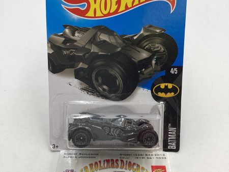 2016 Hot wheels #229 Batman Arkham Knight Batmobile 114H Discount