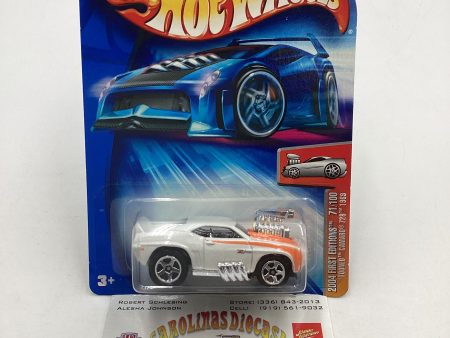 2004 Hot Wheels #071 Kmart Exclusive White Tooned Camaro Z28 236D Cheap