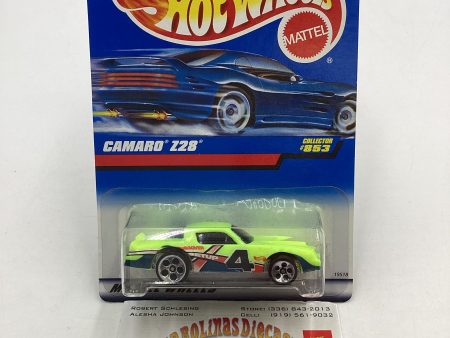 1998 Hot wheels #853 Camaro Z28 17H Online Hot Sale