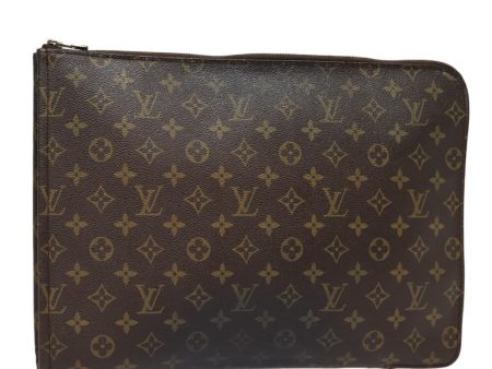 LOUIS VUITTON Monogram Posh Documents Clutch Bag M53456  86652 Sale