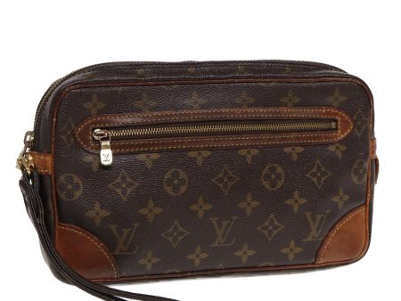 LOUIS VUITTON Monogram Marly Dragonne GM Clutch Bag M51825  bs16946 Discount