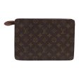 LOUIS VUITTON Monogram Pochette Homme Clutch Bag M51795  87294 on Sale