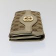 GUCCI GG Canvas Interlocking Long Wallet Beige 282426 yk8207 For Cheap