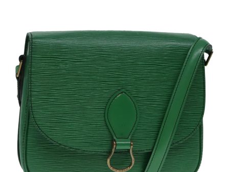 LOUIS VUITTON Epi Saint Cloud GM Shoulder Bag Green M52194  92485 Online now