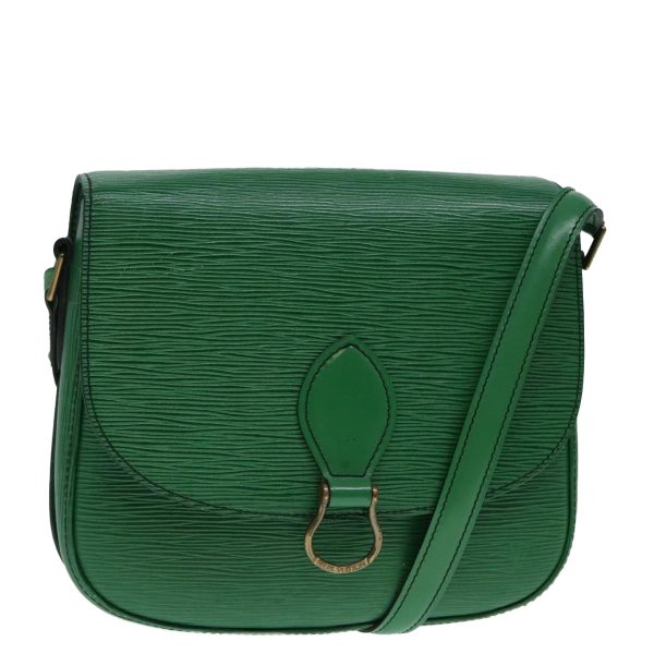 LOUIS VUITTON Epi Saint Cloud GM Shoulder Bag Green M52194  92485 Online now