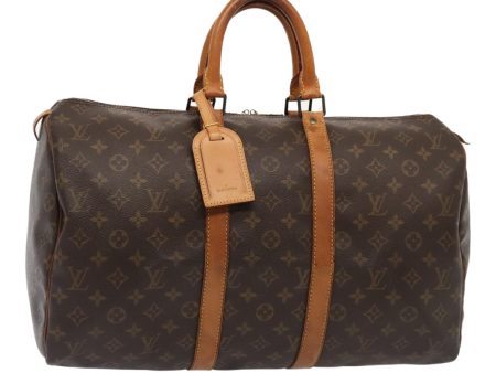 LOUIS VUITTON Monogram Keepall 45 Boston Bag M41428  tb1186 Online Sale