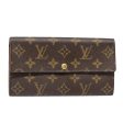 LOUIS VUITTON Monogram Portefeuille Sarah Long Wallet M61734  91671 Cheap