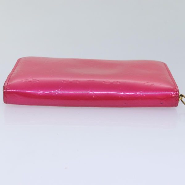 LOUIS VUITTON Monogram Vernis Eldridge Wallet Fuchsia Pink M91240  93651 Cheap