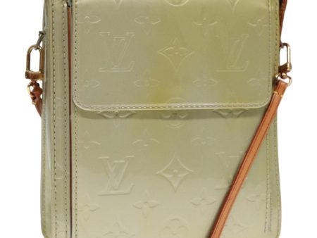 LOUIS VUITTON Monogram Vernis Motto Accessory Pouch Gris M91030  tb1170 Cheap