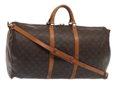 LOUIS VUITTON Monogram Keepall Bandouliere 60 Boston Bag M41412  89965 Supply