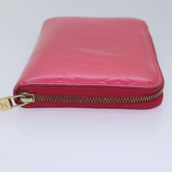 LOUIS VUITTON Monogram Vernis Eldridge Wallet Fuchsia Pink M91240  93651 Cheap