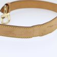 LOUIS VUITTON Adjustable Shoulder Strap Leather 35  -42.1   Beige  91873 Fashion