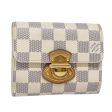 LOUIS VUITTON Damier Azur Portefeuille Koala Trifold Wallet N60013 Auth 91913 Hot on Sale