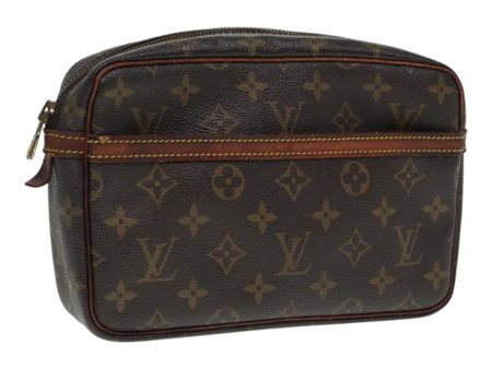 LOUIS VUITTON Monogram Compiegne 23 Clutch Bag M51847  bs17738 Hot on Sale