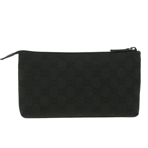 GUCCI GG Canvas Pouch Black 115238 37330 Sale