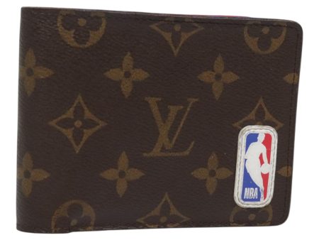 LOUIS VUITTON Monogram NBA Portefeuille Multipull Bifold M80105  92729 Supply