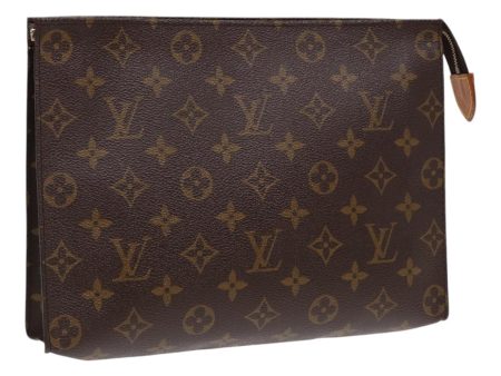 LOUIS VUITTON Monogram Poche Toilette 26 Pouch M47542  87825 Sale