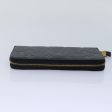 LOUIS VUITTON Monogram Empreinte Zippy Wallet Black M61864  89010A Online