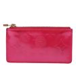 LOUIS VUITTON Vernis Pochette Cles Coin Purse Fuchsia Pink M91250  88325 Hot on Sale