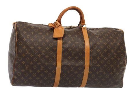 LOUIS VUITTON Monogram Keepall 60 Boston Bag M41422  82036 on Sale