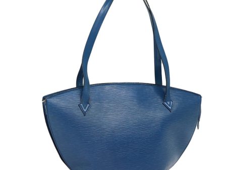 LOUIS VUITTON Epi Saint Jacques Shopping Shoulder Bag Blue M52275  87513 on Sale