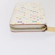 LOUIS VUITTON Monogram Multicolor Zippy Wallet White M60241  92281 For Cheap