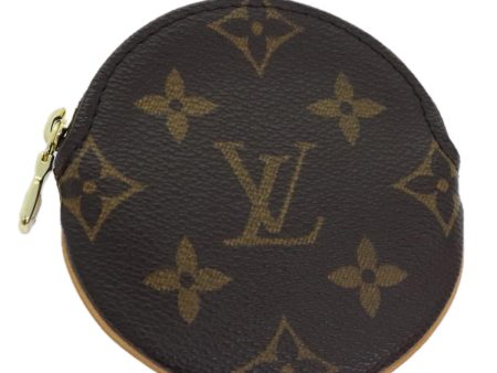 LOUIS VUITTON Monogram Porte Monnaie Rond Coin Purse M61926  am6994 Fashion