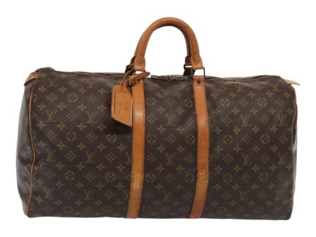 LOUIS VUITTON Monogram Keepall 55 Boston Bag M41424  87309 Supply