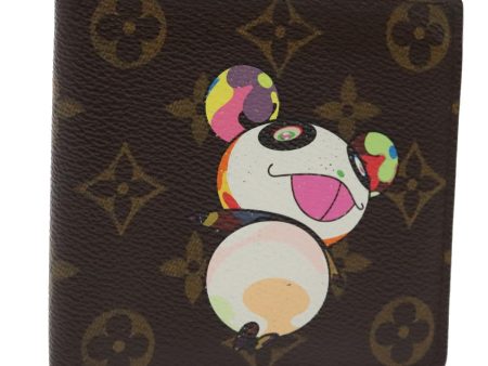 LOUIS VUITTON Monogram Panda Portefeuille Marco Wallet M61666  90423 Online