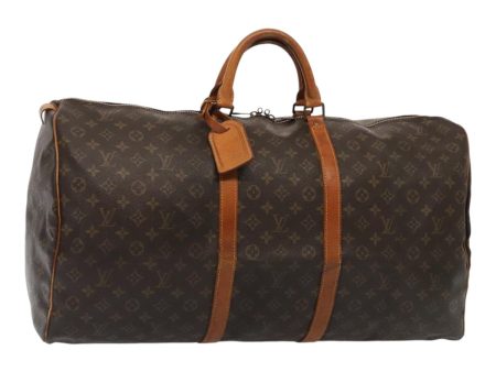 LOUIS VUITTON Monogram Keepall 60 Boston Bag M41422  86843 Online Hot Sale