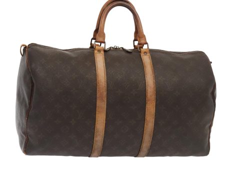 LOUIS VUITTON Monogram Keepall 45 Boston Bag Old model M41428  92546 Hot on Sale