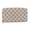 LOUIS VUITTON Damier Azur Zippy Organizer Long Wallet N60012  92424 Fashion