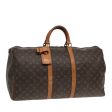 LOUIS VUITTON Monogram Keepall 55 Boston Bag M41424  92348 Hot on Sale