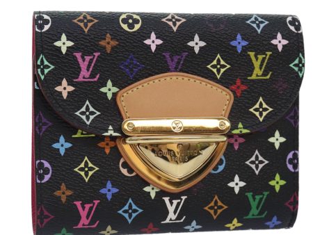 LOUIS VUITTON Multicolor Portefeuille Koala Wallet Black M58087  90462A Online