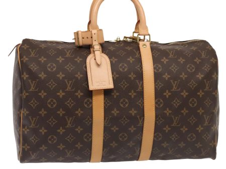 LOUIS VUITTON Monogram Keepall 45 Boston Bag M41428  90969 For Discount