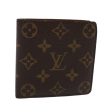 LOUIS VUITTON Monogram Portefeuille Marco Bifold Wallet M61675  80197 For Discount