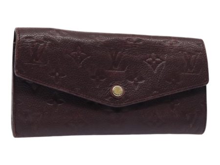 LOUIS VUITTON Empreinte Portefeuille Curieuse Wallet Purple M60300 Auth bs17377 Supply