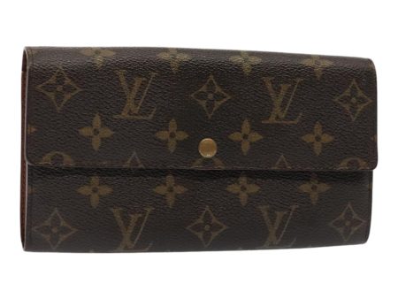 LOUIS VUITTON Monogram Portefeuille Sarah Long Wallet M60531  bs17395 Online now