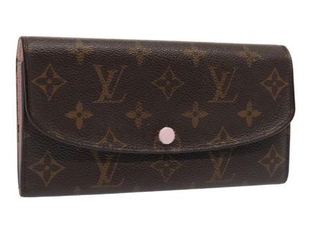 LOUIS VUITTON Monogram Porte Feuille Emily Rose Valerine M61289  tb1220 Online now