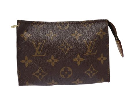 LOUIS VUITTON Monogram Poche Toilette 15 Pouch M47546  fm3777 For Discount